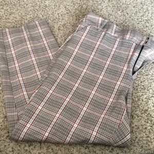 Plaid trousers